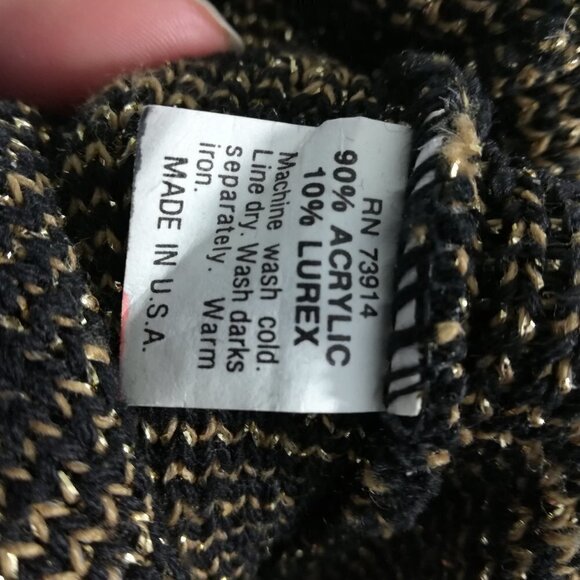 Vintage Metallic Sweater Size S - Picture 3 of 15
